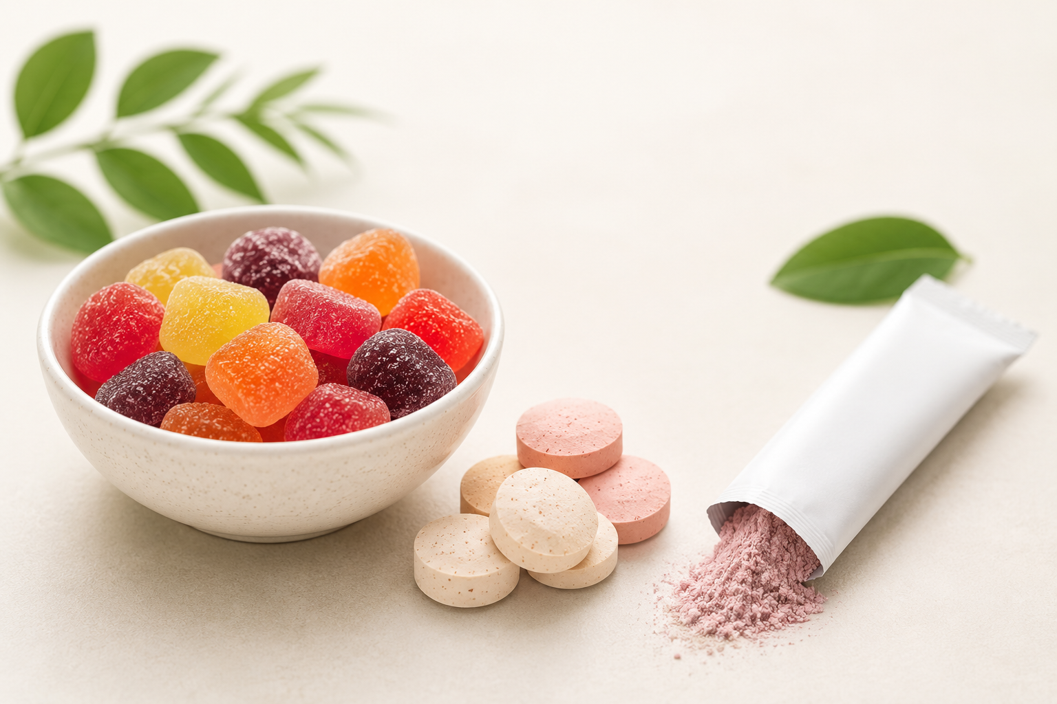 Taste Challenges in Gummies, Chewables and Sachets: Bitter, Metallic and Pungent Ingredients