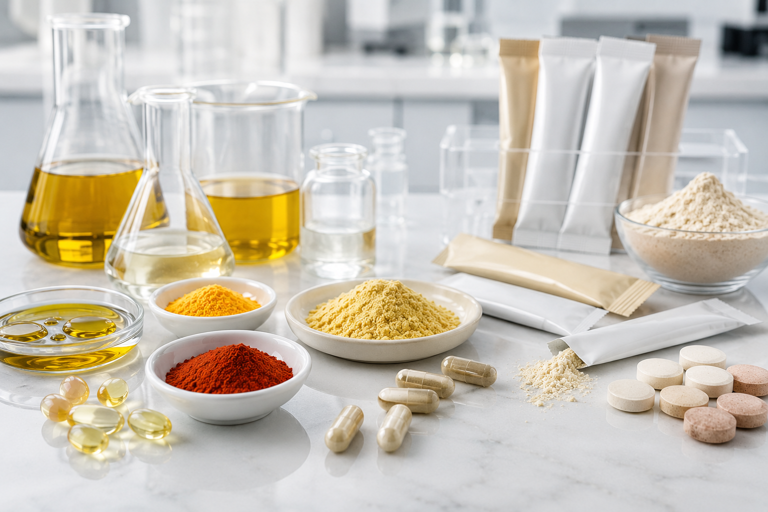 Making Fat-Soluble Nutrients Work in Tablets, Sachets and Powder Blends