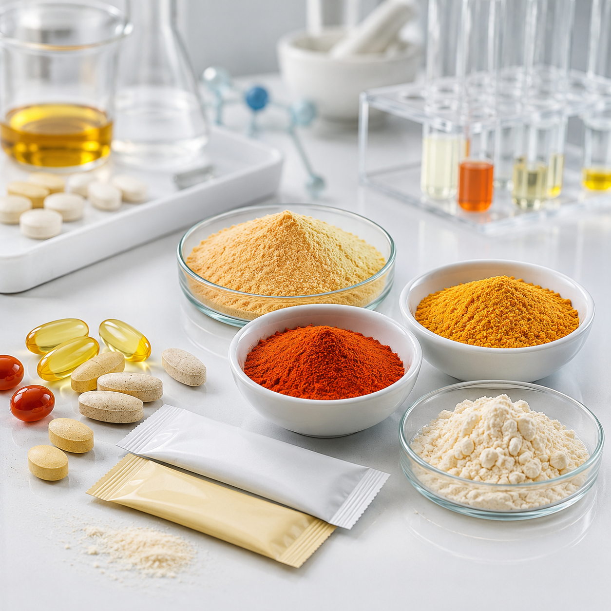 Making Fat-Soluble Nutrients Work in Tablets, Sachets and Powder Blends